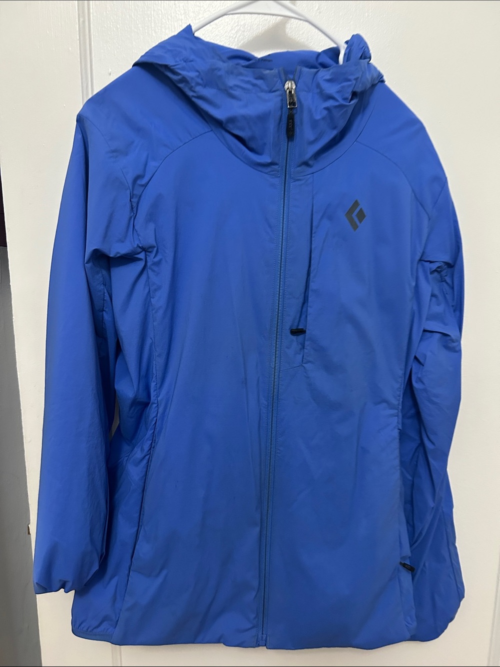 Black Diamond Bright Blue Hooded Shell